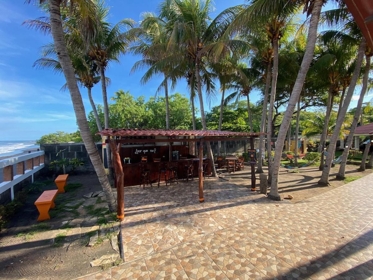 Solid Surf Camp Hostel Nicaragua Transito Bagian luar foto